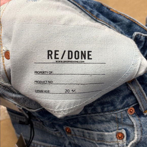 BNWT Levi’s x REDONE indigo 70s straight jeans - Picture 5 of 14